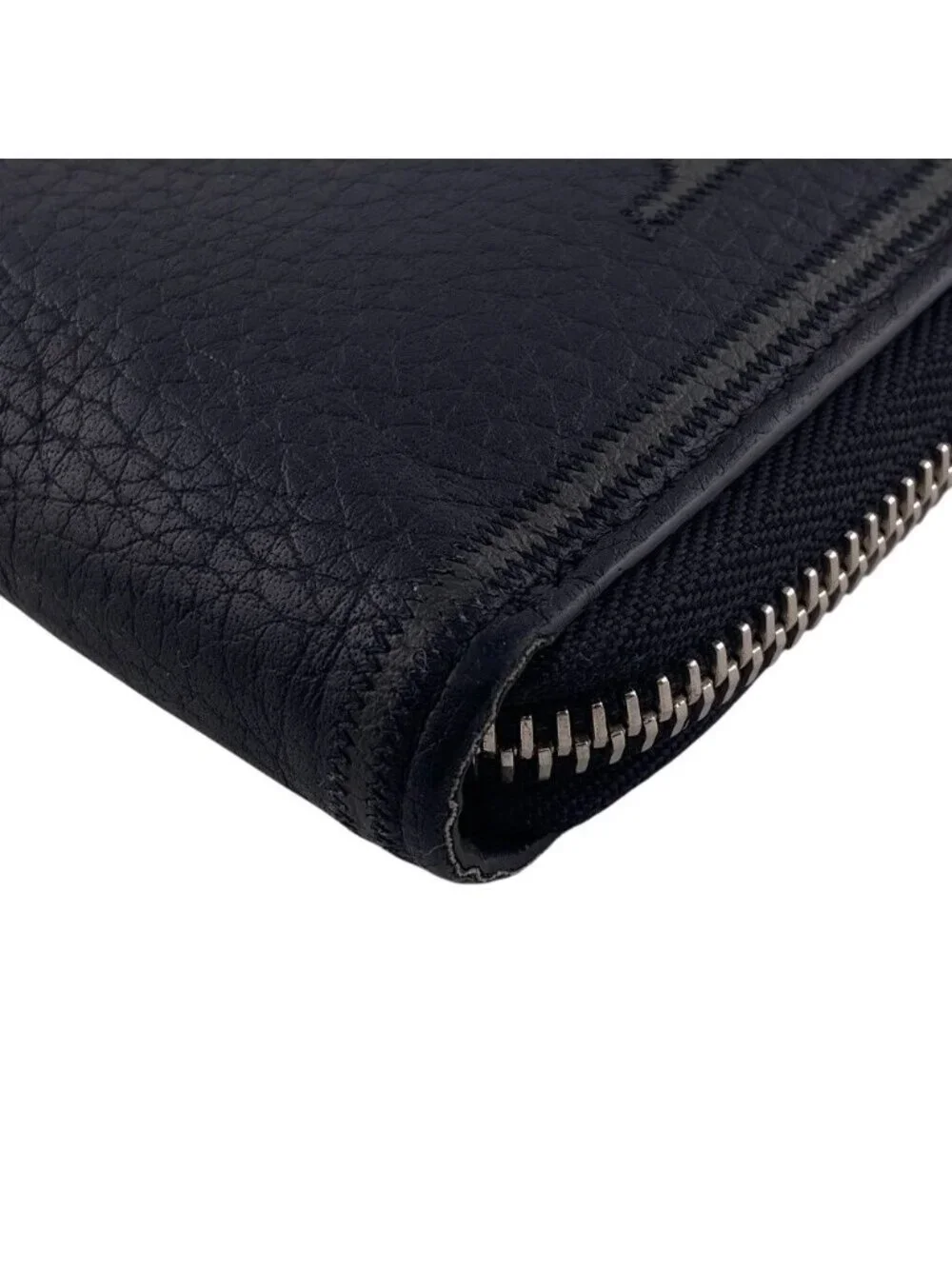 Louis Vuitton Wallet Zippy Vertical Card Holder Coin Purse Black